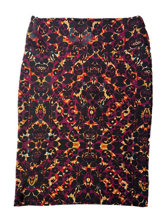 LuLaRoe Dresses & Skirts - LuLaRoe Pencil Skirt Kaleidoscope Print | Size Medium